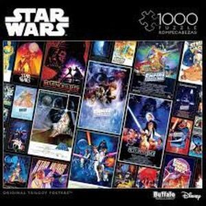 Buffalo Games Star Wars "ORIGINAL TRILOGY POSTERS" 1000 Piece Jigsaw Puzzle